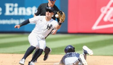 Yankees ‘dodged something’ as Anthony Volpe returns to lineup