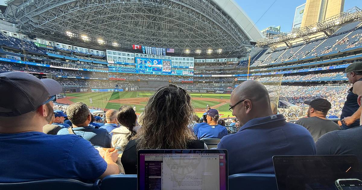 Toronto Blue Jays' push to 'work from dome' is actually a fun way to work remote