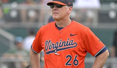UVA baseball not selected for NCAA Tournament
