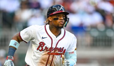 Braves update Ronald Acuña, Jr.’s injury status.