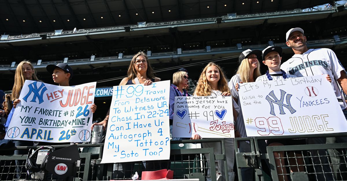 Mariners Game #40: 5/12/24, NYY at SEA