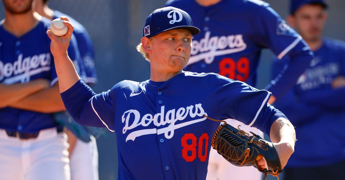 Dodgers RHP Emmet Sheehan is working his way back after missing 2024