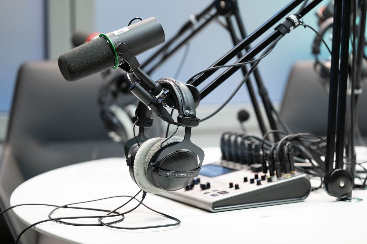 Podcast studio