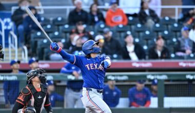 Texas Rangers lineup for May 25, 2025