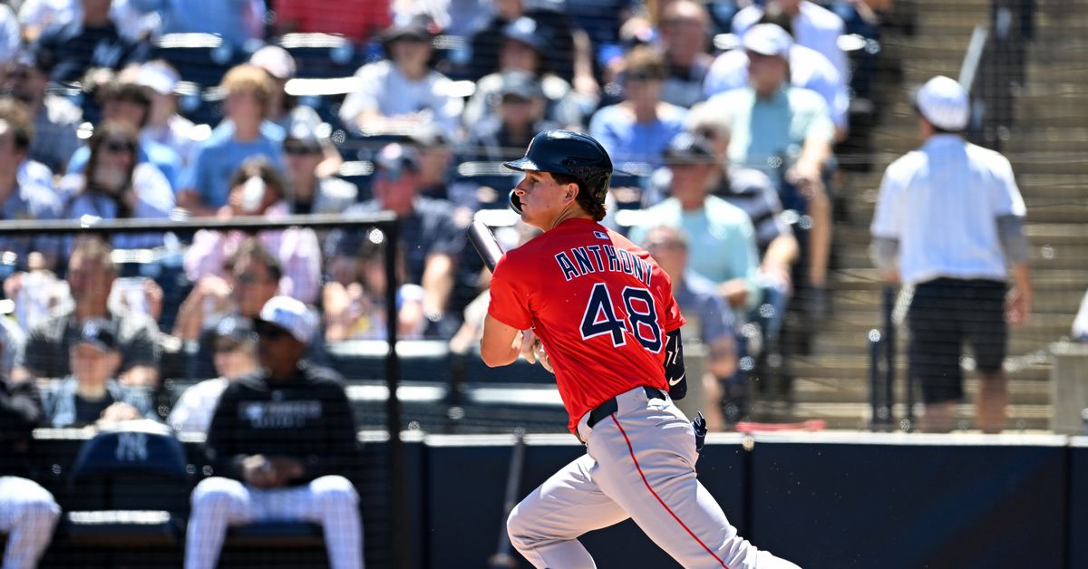 Red Sox Minor Lines 5/25: Roman Anthony continues hot streak