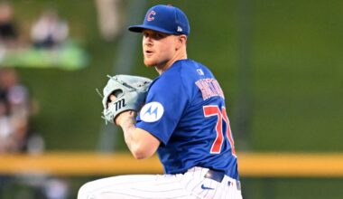 Cubs roster move: Cade Horton called up, Tom Cosgrove optioned