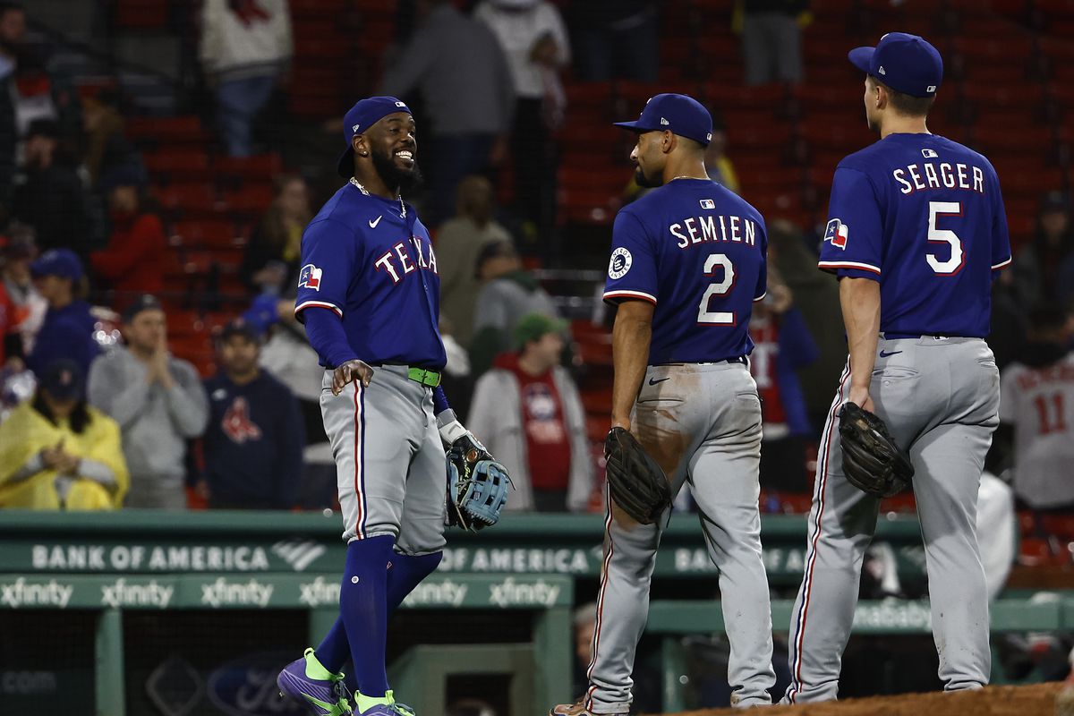Texas Rangers v Boston Red Sox
