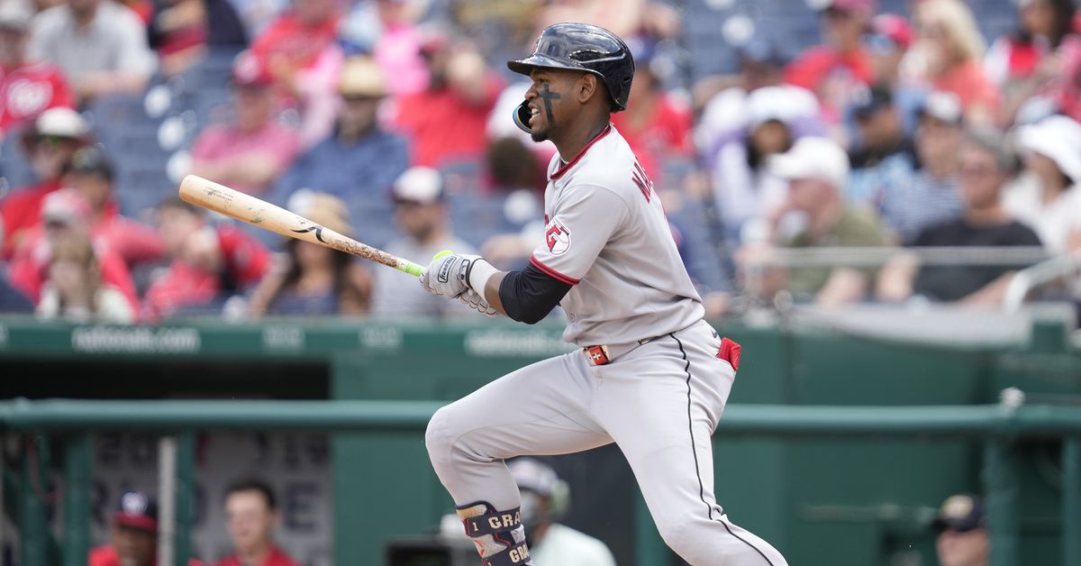 Game Recap: Guardians Rally in the 6th to Beat the Nationals.