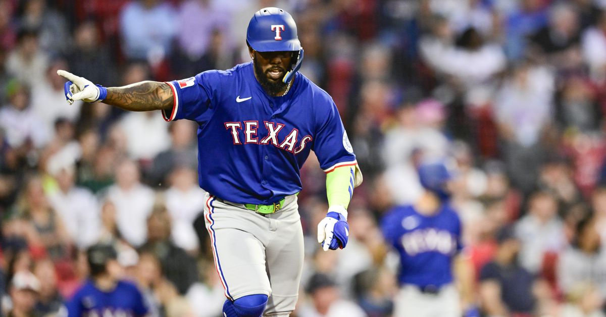 Game No. 38 - Texas Rangers at Boston Red Sox