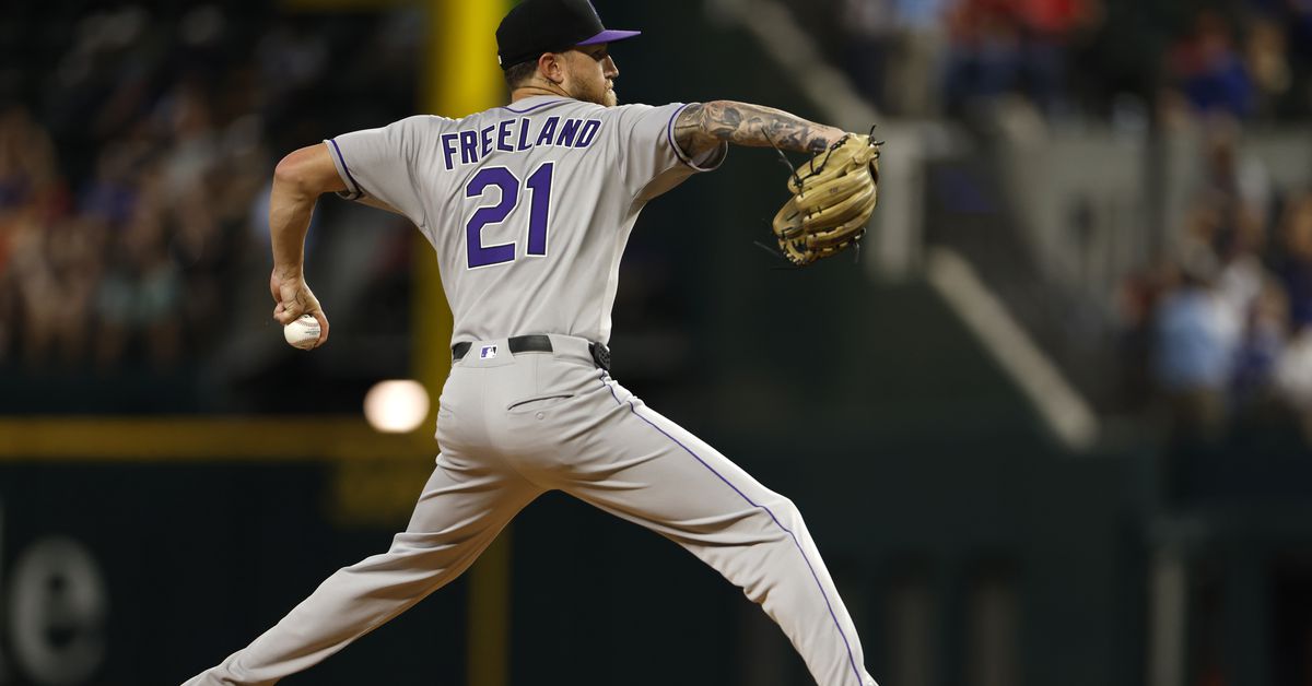 Rangers 4, Rockies 1: No run support for Freeland once again