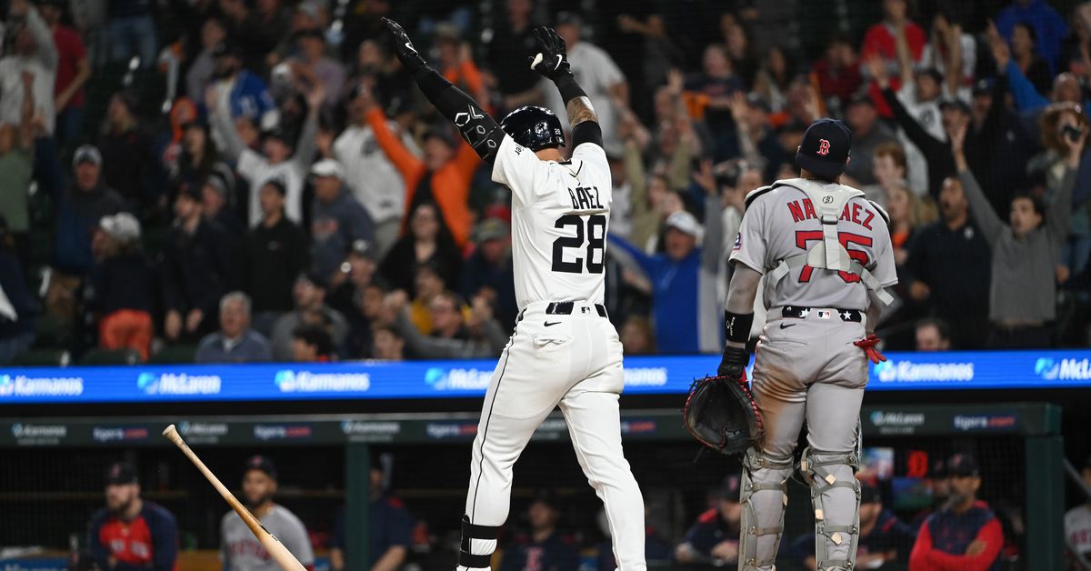 Tigers 10, Red Sox 9: Javier Baez blasts Boston’s bullpen as it melts down again and again and again