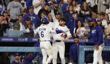Dodgers score: 4 home runs back Yoshinobu Yamamoto, 9-3 over Athletics
