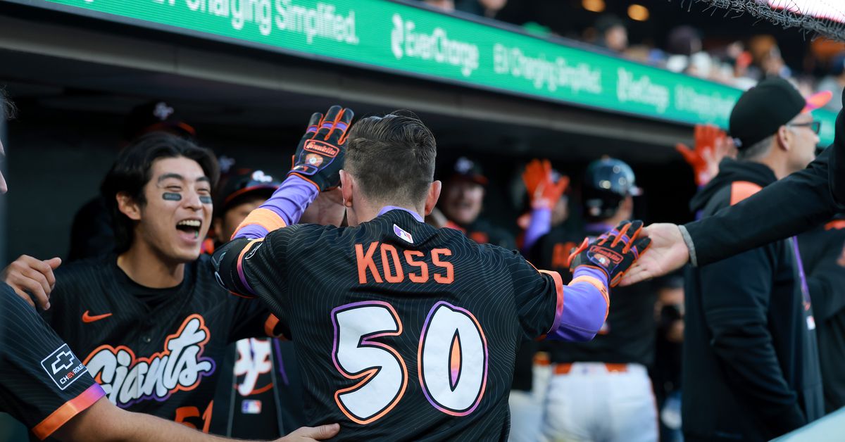 MLB scores: Christian Koss grand slam powers Giants past Diamondbacks