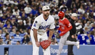 Kirby Yates injury: Dodgers RHP on IL, Lou Trivino called up