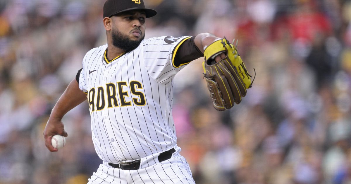 Randy Vasquez deals Padres past Angels