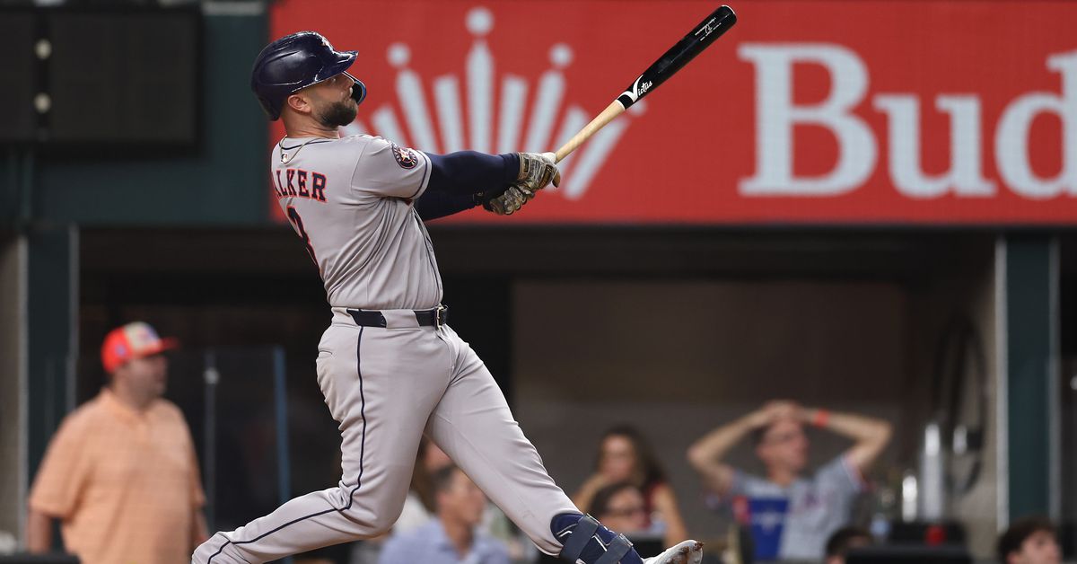 Game 45 Thread. May 17, 2025, 6:05 CT. Astros @ Rangers