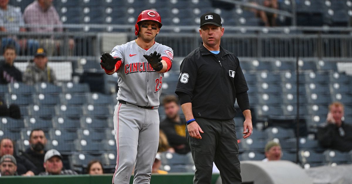 TJ Friedl is the Cincinnati Reds player of the week, according to us