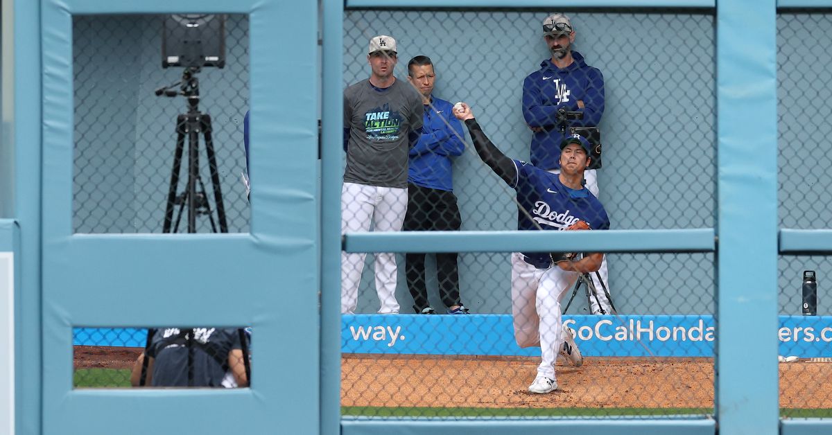 Dodgers Shohei Ohtani increases to 50 pitches in latest bullpen session