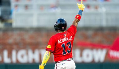 Ronald Acuña Jr. says it was “incredible” to be back on the field for Atlanta Braves