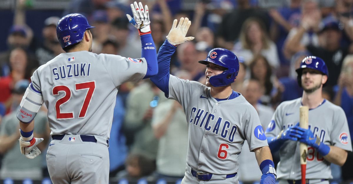 Cubs 14, Marlins 1: You get a hit! And you get a hit! And you, and you...