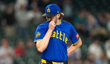 The Mariners are rejected by the Washington Nationals 9-2 on Emo Night