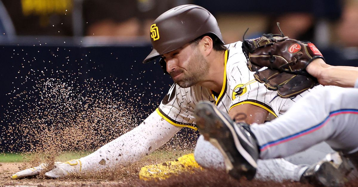 Padres overcome three-run deficit to beat Marlins in extra innings