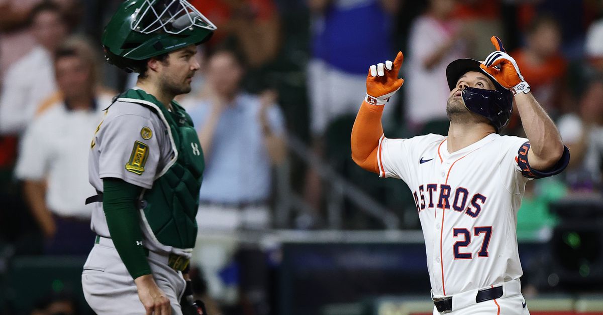 Altuve’s two homers, four hits, Hunter Brown’s shut-down start, power Astros to 11-1 beatdown of As
