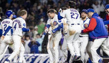 Cubs 4, Rockies 3: Matt Shaw walks it off