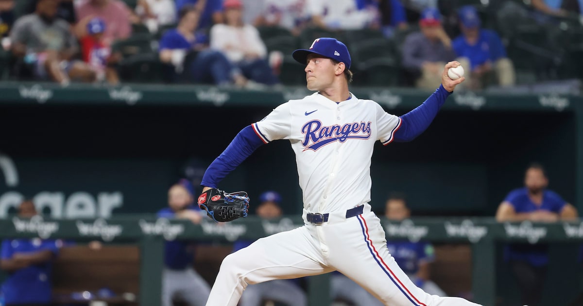Put in an early pitching pinch, Texas Rangers bullpen answers bell to beat Blue Jays