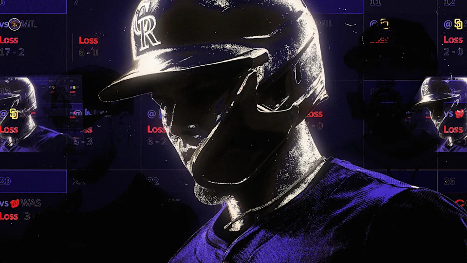 The 2025 Rockies are on pace to win 28 games. (Henry Russell/Yahoo Sports)