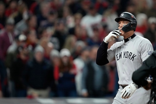 A photo of Aaron Judge.