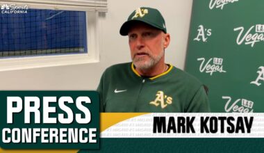 Gunnar Hoglund’s focus dazzles Mark Kotsay in MLB debut with Athletics – NBC Sports Bay Area & California