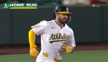 Shea Langeliers inches Athletics closer to Mariners with solo homer – NBC Sports Bay Area & California