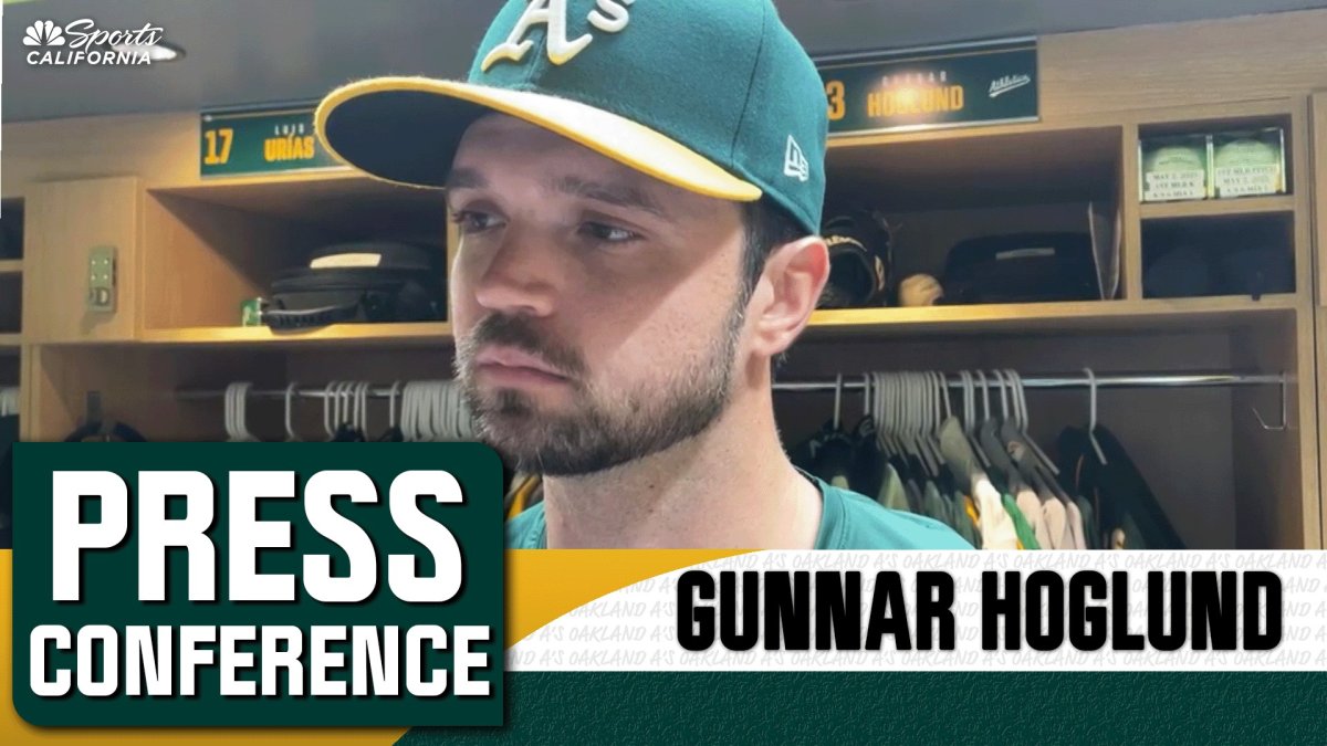 Gunnar Hoglund certain he belongs with Athletics after second strong start – NBC Sports Bay Area & California