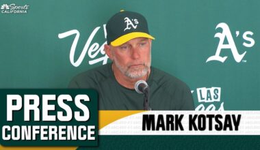 Why Mark Kotsay is encouraged by Gunnar Hoglund’s outing vs. Mariners – NBC Sports Bay Area & California