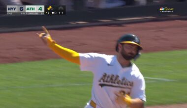 Shea Langeliers’ blast puts Athletics back in front vs. Yankees – NBC Sports Bay Area & California