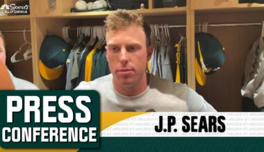 JP Sears felt in control during strong Athletics start vs. Yankees – NBC Sports Bay Area & California