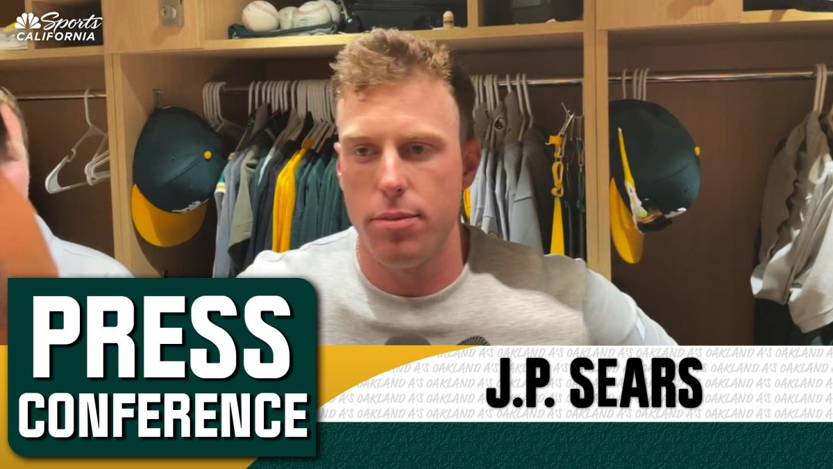 JP Sears felt in control during strong Athletics start vs. Yankees – NBC Sports Bay Area & California