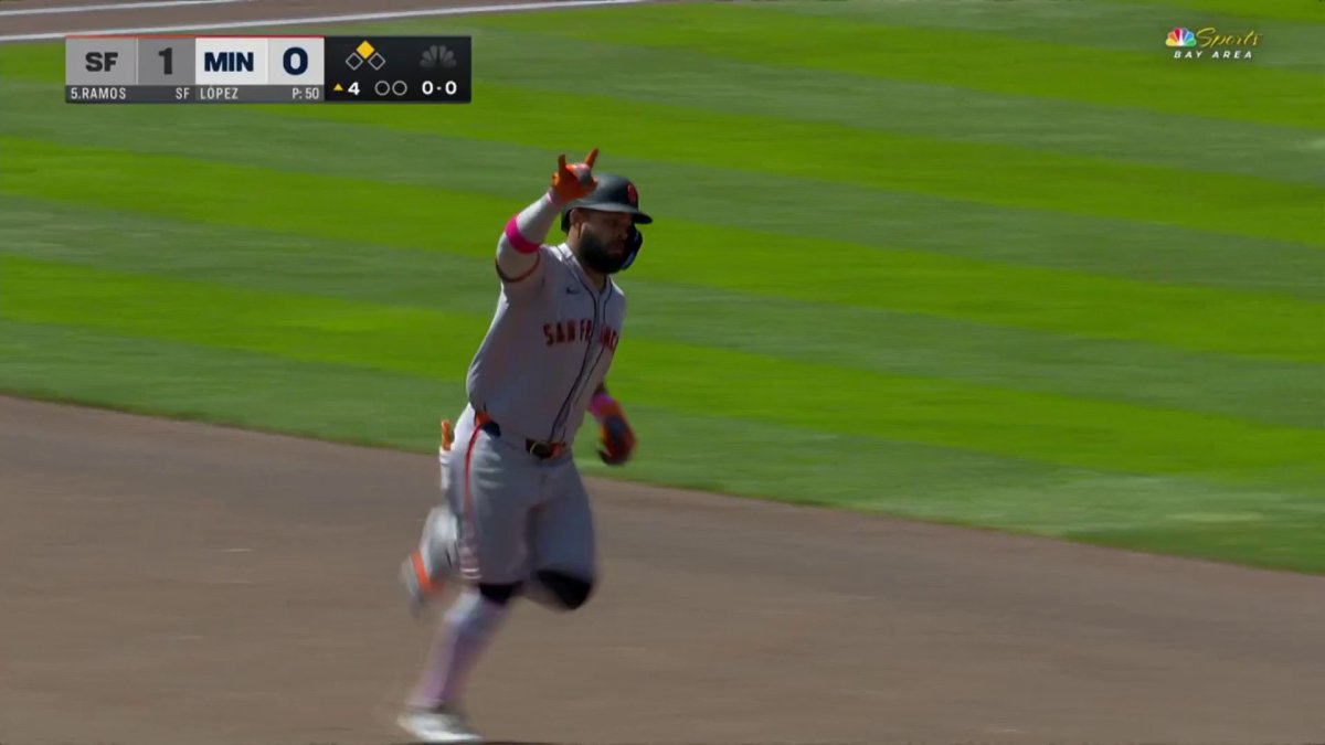 Heliot Ramos homers in second straight game to extend lead vs. Twins – NBC Sports Bay Area & California