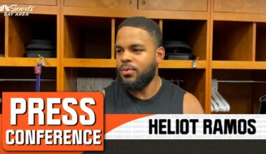 Heliot Ramos breaks down big game in Giants’ tough loss vs. Twins – NBC Sports Bay Area & California