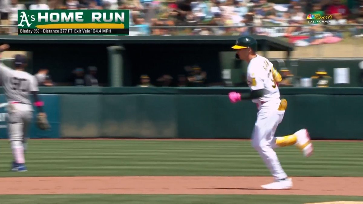 JJ Bleday hits fifth homer of season in Athletics vs. Yankees game – NBC Sports Bay Area & California