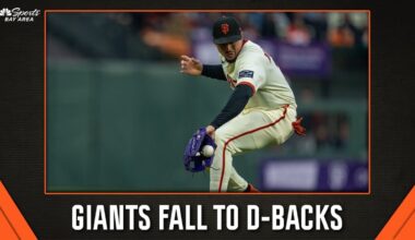 Giants’ offensive slump continues in tough loss to Diamondbacks – NBC Sports Bay Area & California