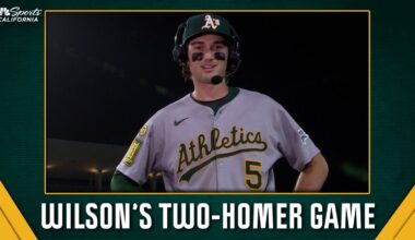 Athletics’ Jacob Wilson reflects on two homers in hometown vs. Dodgers – NBC Sports Bay Area & California