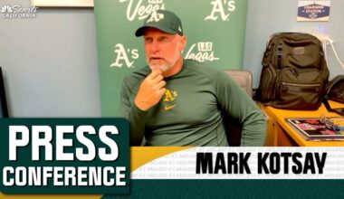 Mark Kotsay lauds Tyler Soderstrom’s effort despite Athletics’ loss – NBC Sports Bay Area & California