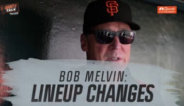 Bob Melvin offers insight into Giants’ lineup changes, goal for moves – NBC Sports Bay Area & California