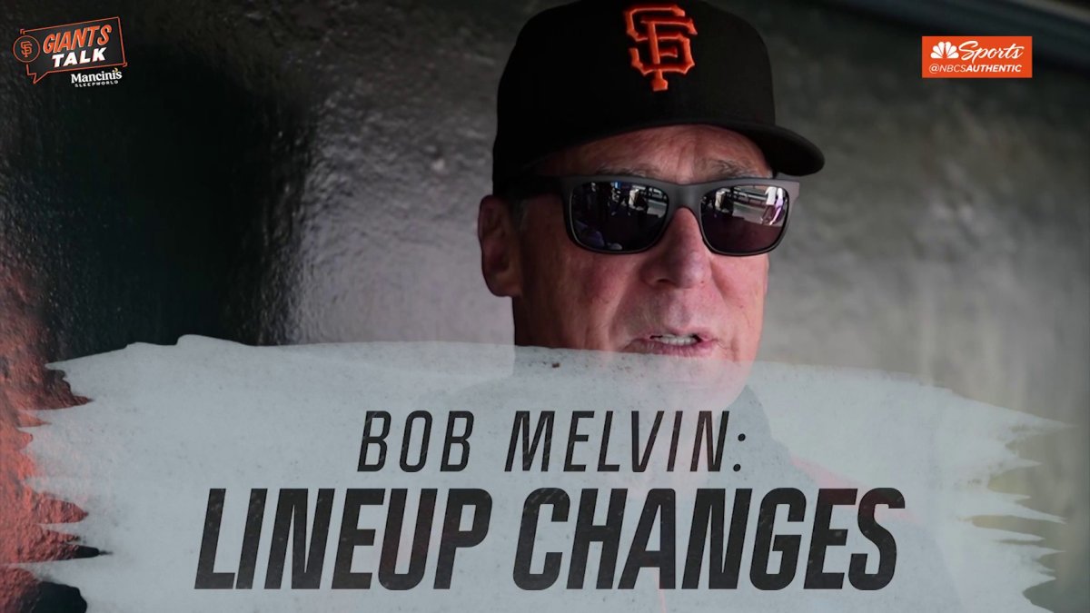 Bob Melvin offers insight into Giants’ lineup changes, goal for moves – NBC Sports Bay Area & California