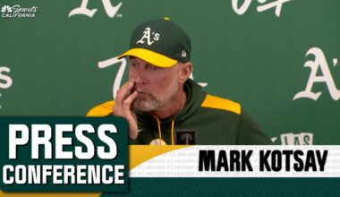 Mark Kotsay optimistic about Athletics’ offense despite losing streak – NBC Sports Bay Area & California