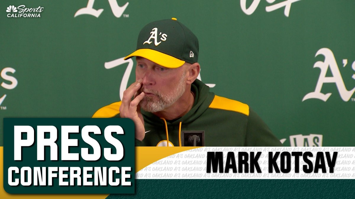 Mark Kotsay optimistic about Athletics’ offense despite losing streak – NBC Sports Bay Area & California