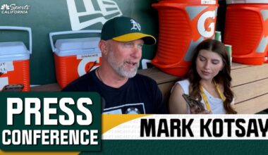 Mark Kotsay hopes Athletics can take positives from losing streak – NBC Sports Bay Area & California