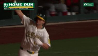 Athletics’ Nick Kurtz cuts into Angels’ lead with solo homer in fifth – NBC Sports Bay Area & California
